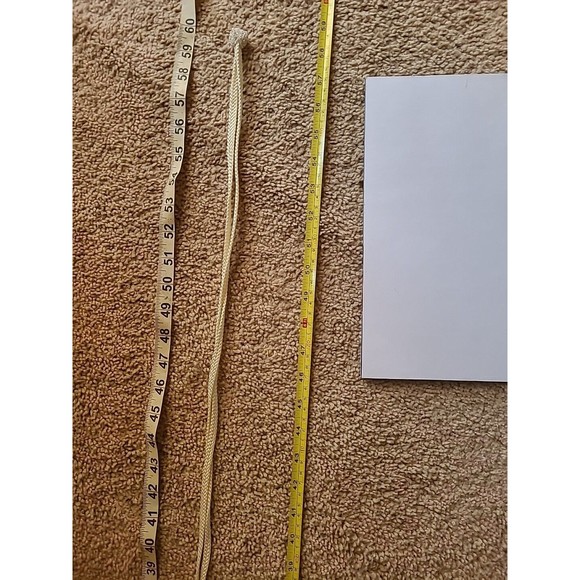 Christian DIOR CEINTURES  vintage hand beaded cream bridal cumberbund BELT SZ XS - Picture 13 of 13